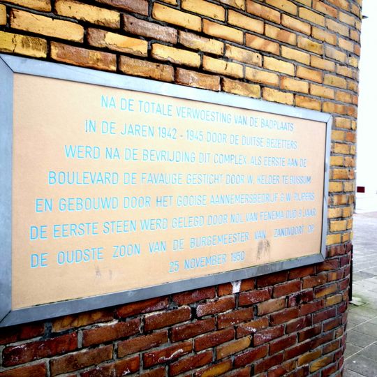 Monument in het Schuitengat