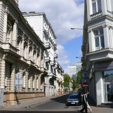 Moniuszki Street in Łódź
