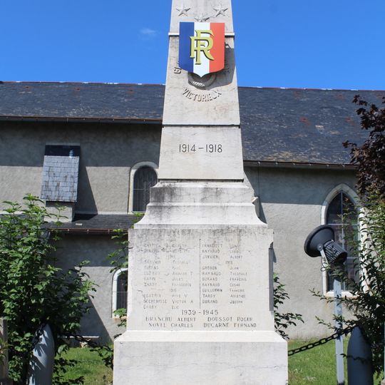 War memorial of Virieu-le-Petit