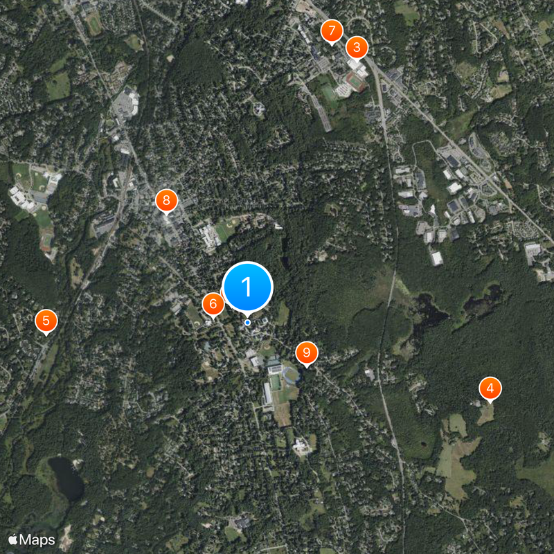 Phillips Academy Mapa