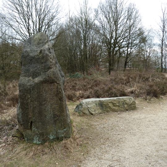 Menhir auf der Mechelner Heide