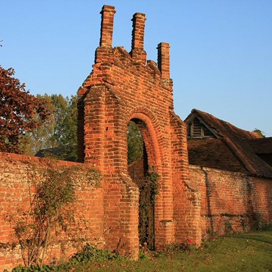 Wall And Gateway South West Of Wells Hall