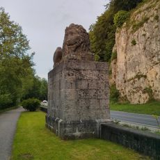 Felsen am Löwendenkmal bei Bad Abbach