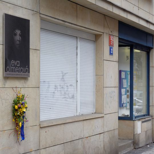 Plague of Eva Olmerová in Bubeneč