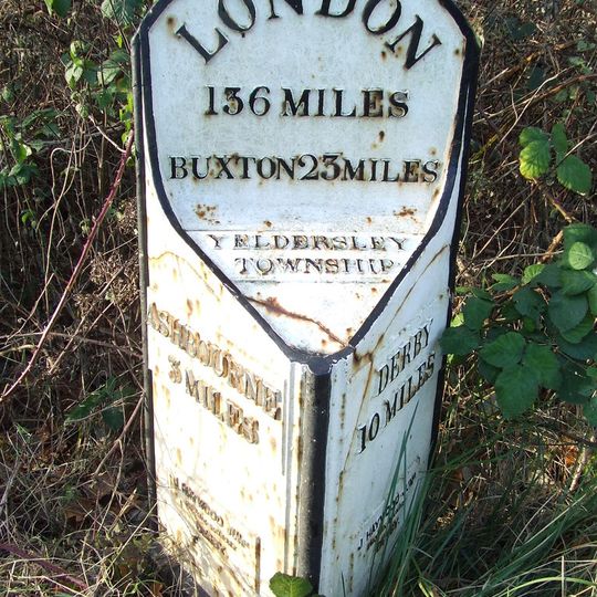 Mile Post At Os 212435