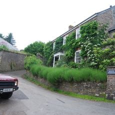Sloutts Farmhouse Including Front Garden Area Walls, Railings And Gatepier