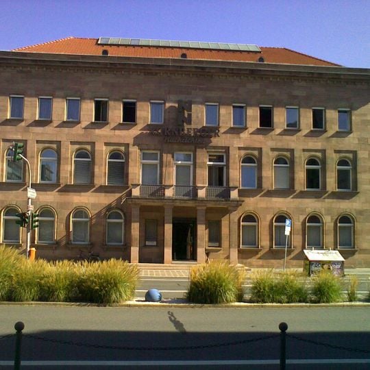 Verwaltungsgebäude, ehemaliges Gauhaus der NSDAP Franken, jetzt Pressehaus