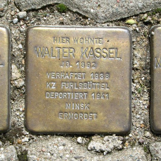 Stolperstein em memória de Elisabeth Kassel