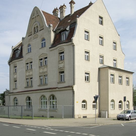 Verwaltungsgebäude des ehemaligen „Neuen“ Städtischen Gaswerks