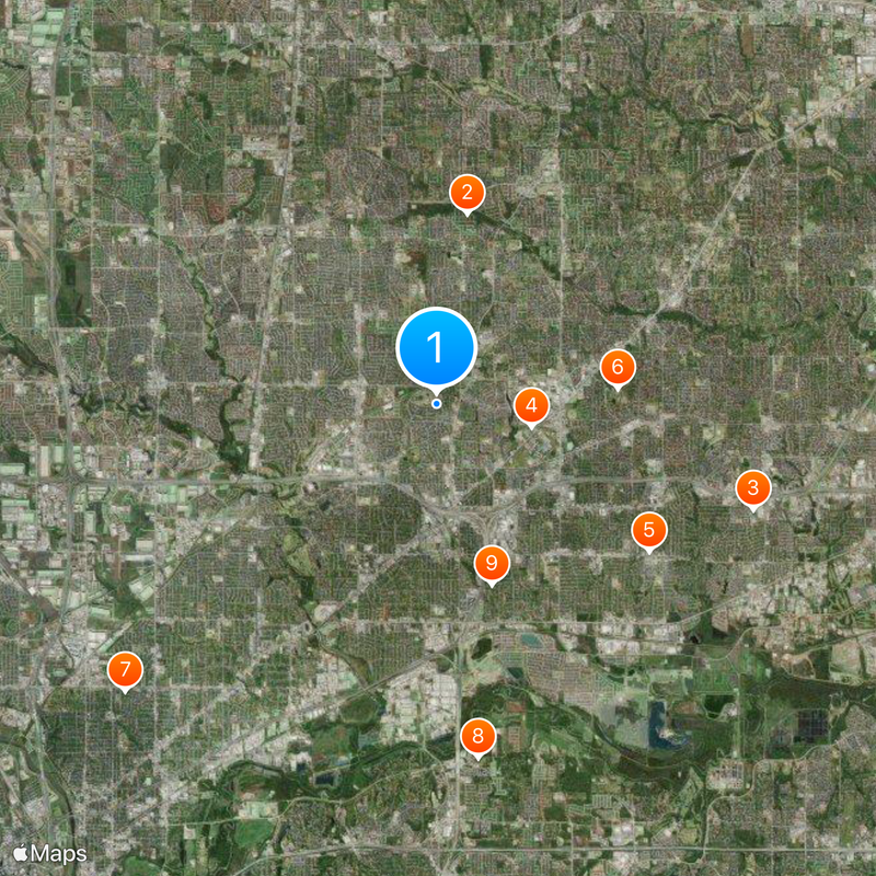 North Richland Hills Map