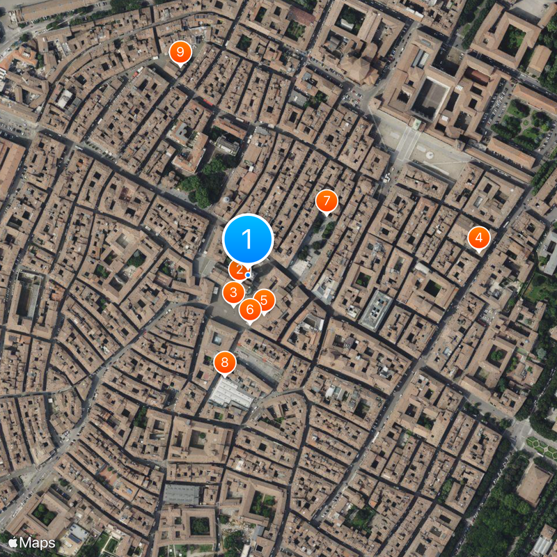 Torre della Ghirlandina Map