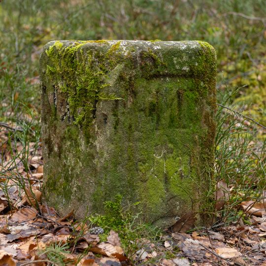 Grenzstein Heilstättenstraße 130 in Zirndorf