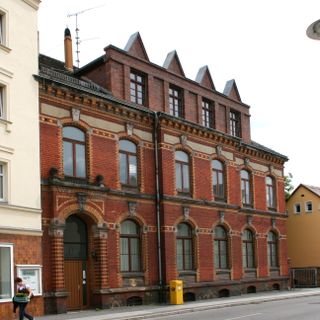 Postamt mit Hofgebäude (Remise) Clara-Zetkin-Straße 13