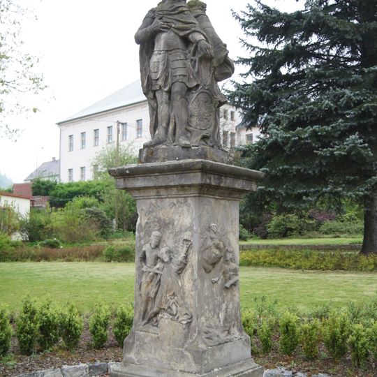 Dvojsocha svatého Václava a svatého Jana Nepomuckého