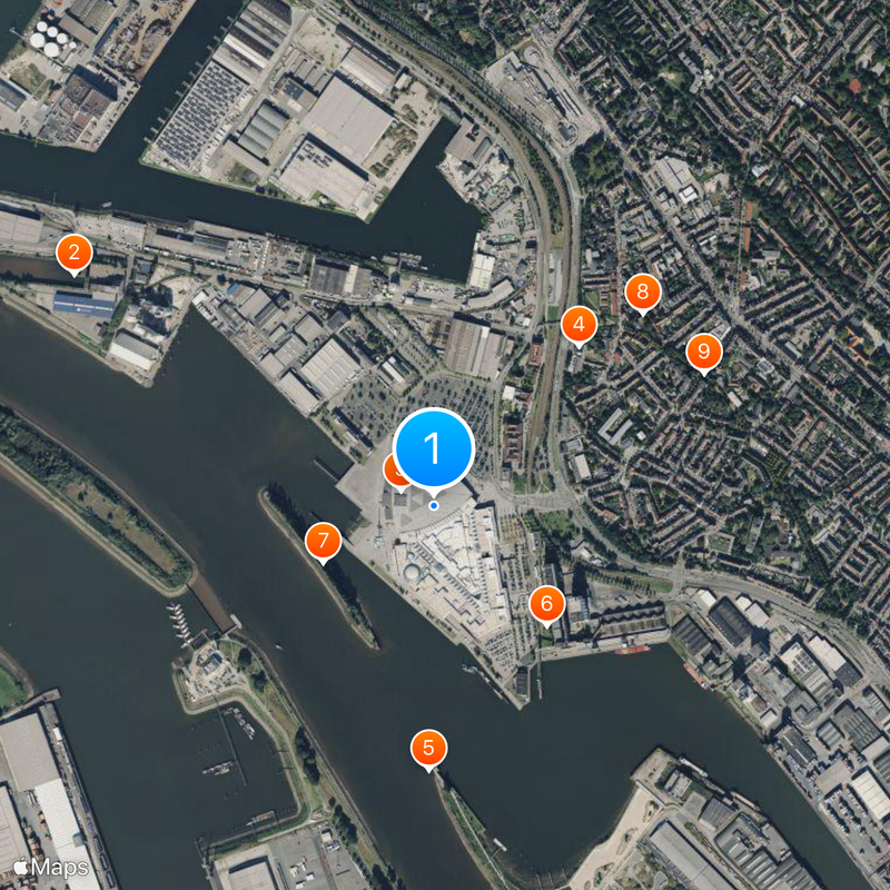 Waterfront bremen Carte