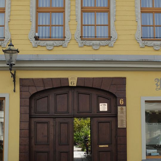 Ackerbürgerhaus in geschlossener Bebauung Markt 6