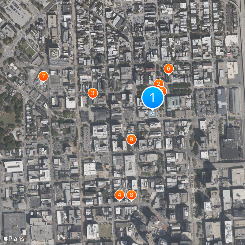 Walters Art Museum Map