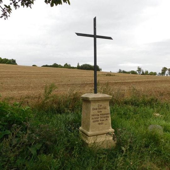 Neumannův kříž mezi Verušicemi a Žluticemi