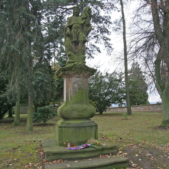 Statue of Saint Wenceslaus in Hořice