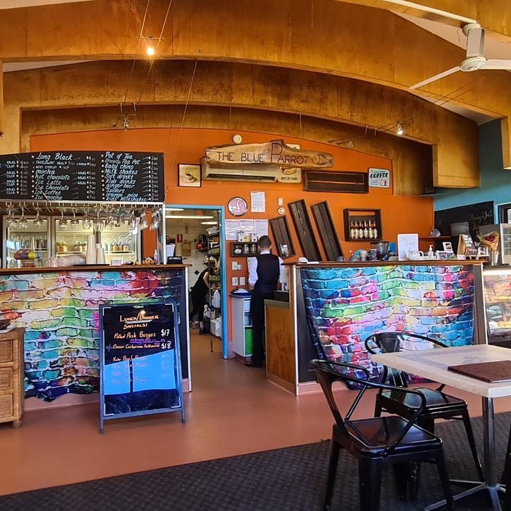 The Blue Parrot Café