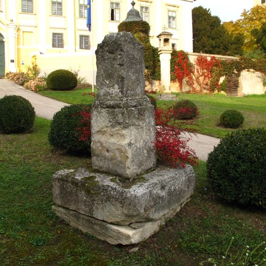 Fragments of a wayside shrine