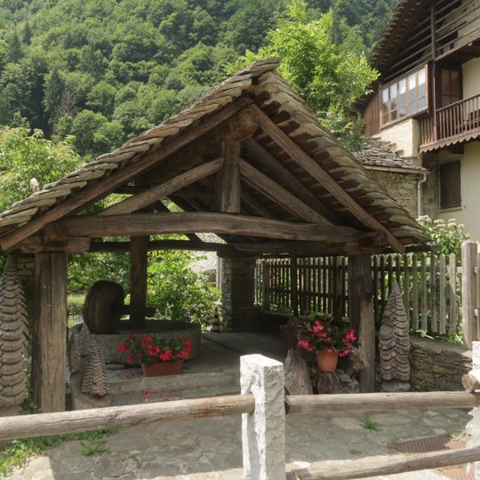 La Pësta dal mulinèri. Antico frantoio