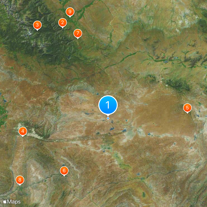 Great Divide Basin Map