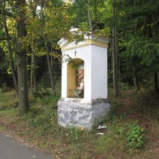 Kaplička na křížové cestě Lhenice - 7. zastavení