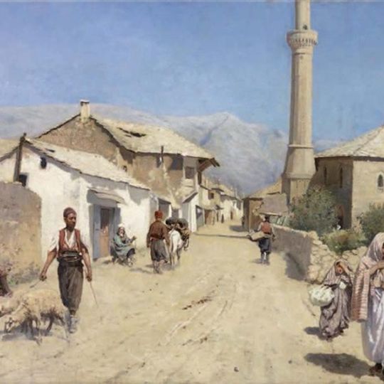 Sevri hajji Hasan mosque, the architectural ensemble