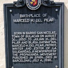 Birthplace of Marcelo H. del Pilar historical marker