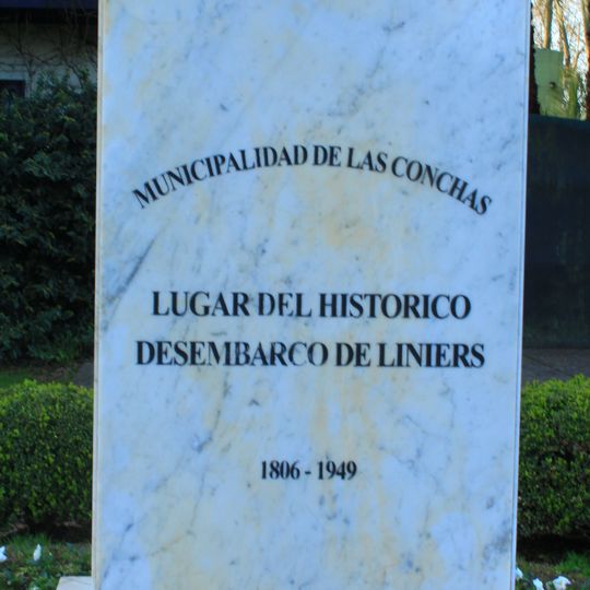 Desembarco del Cap. de Navío Santiago de Liniers