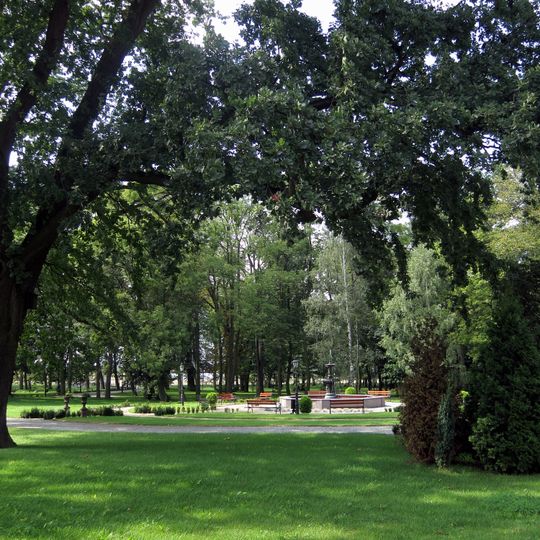 Park przypałacowy w Tłokini Kościelnej