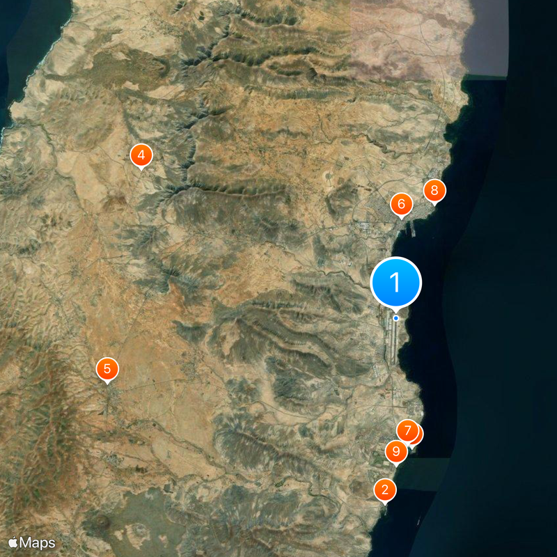 Fuerteventura Airport Map
