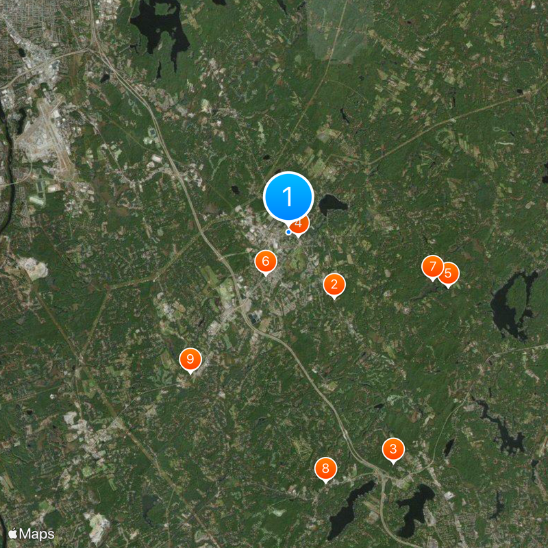Pinkerton Academy Map