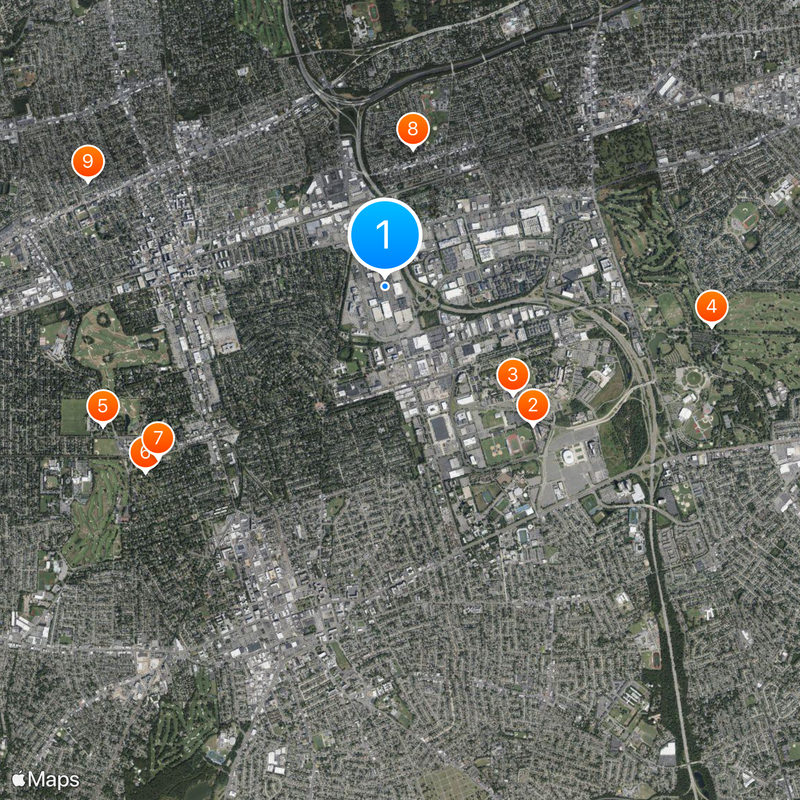Roosevelt Field Map