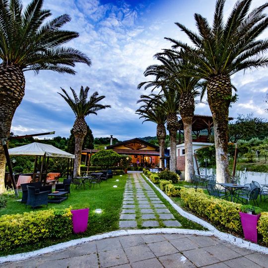 A fazenda junto ao lago
