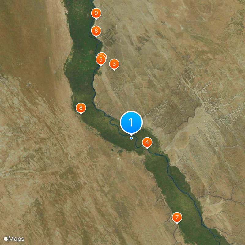 Asyut Governorate Map