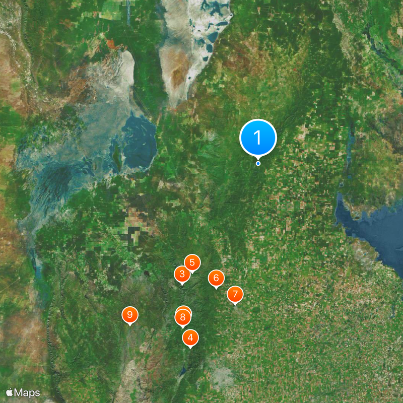 Cerro Colorado Map