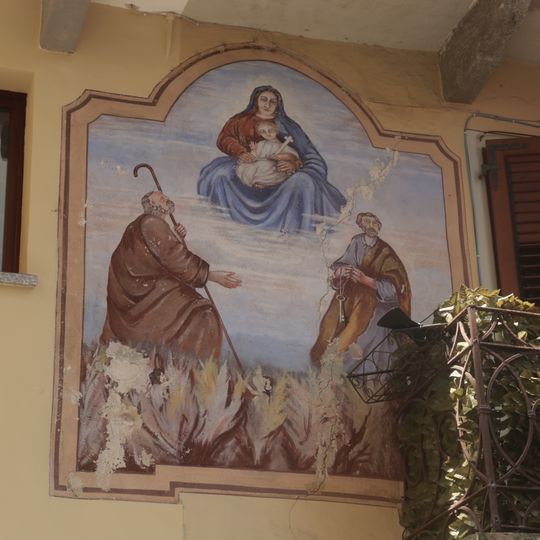 Murale, opera d'arte, chiesa cattolica