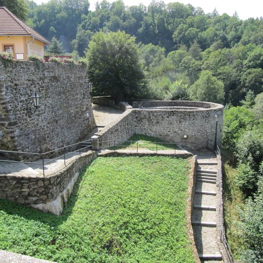City walls of Loket