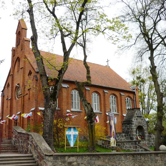 Kościół ewangelicki, ob. rzym.-kat. Podwyższenia Krzyża