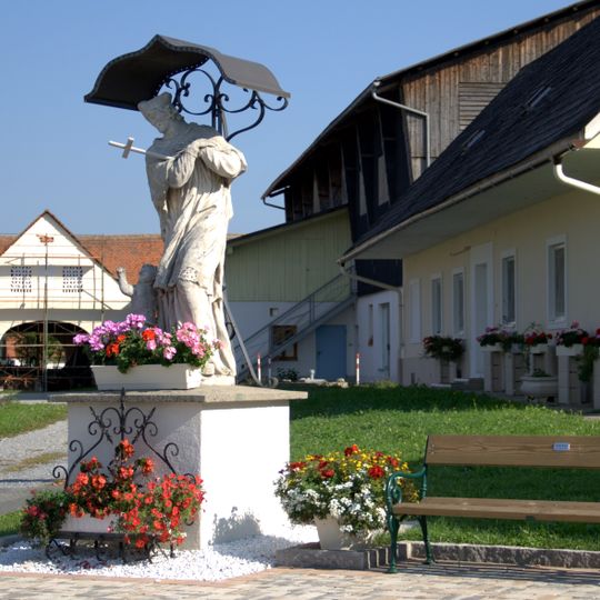 Figurenbildstock hl. Johannes Nepomuk