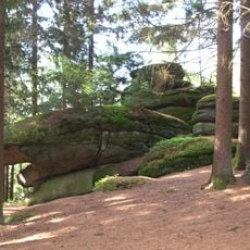 Rock formation on the Plenkerberg