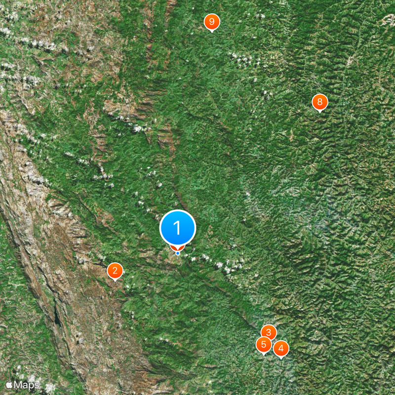 Conceição do Mato Dentro Map