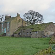 Longshaw Clough Farmhouse and adjoining farm building