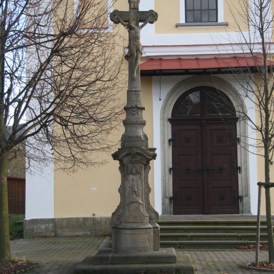 Wayside cross in Lichkov