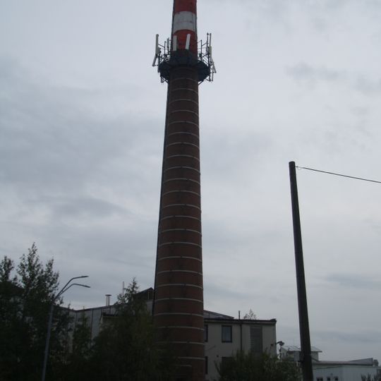 Komín na Husově ulici