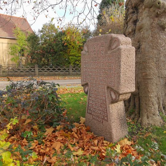 Kriegerdenkmal Gefallene Erster Weltkrieg