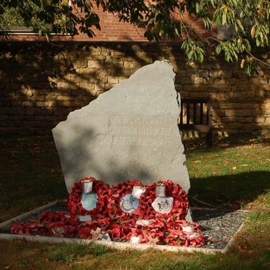 Waltham on the Wolds Stone of Remembrance