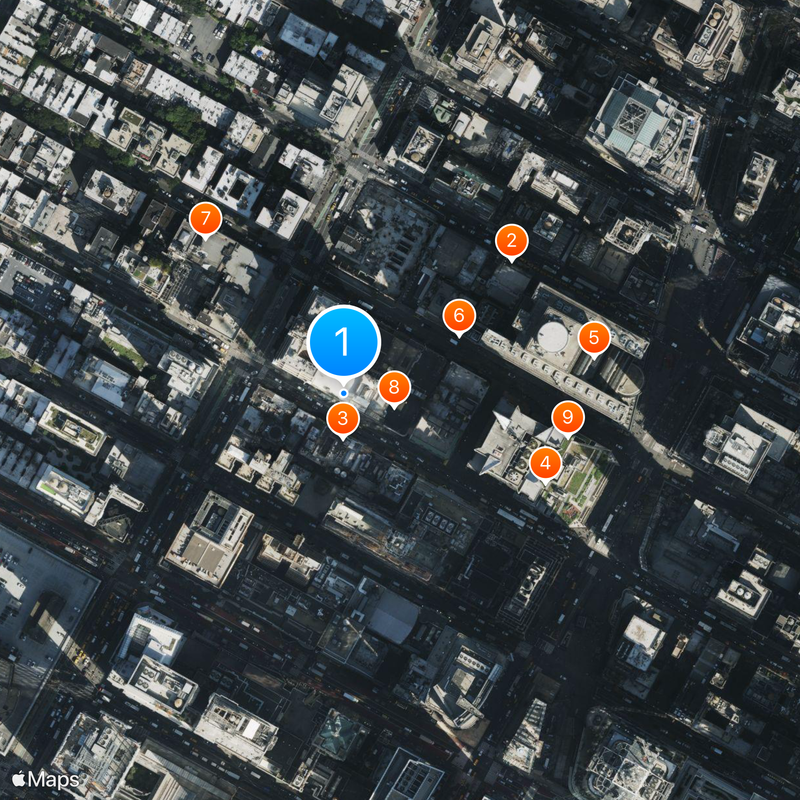 Majestic Theatre Map